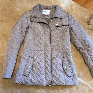 Cole Haan Women's Quilted Puffer Jacket in Gray